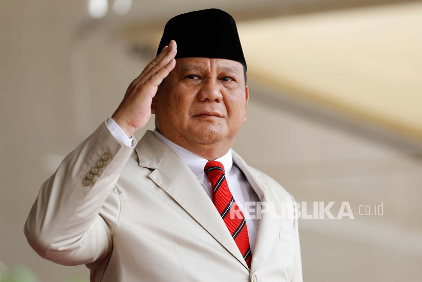 Prabowo Subianto, Indonesian Defense Minister.