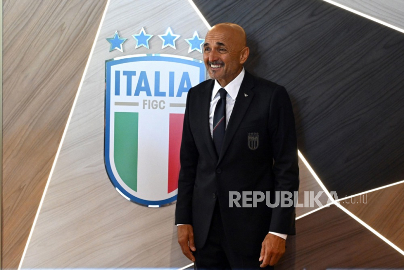 Pelatih Timnas Italia, Luciano Spalletti. Foto: EPA-EFE/CLAUDIO GIOVANNINI