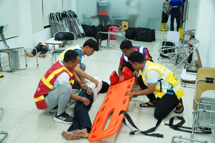  Pertamina Patra Niaga Regional Jawa Bagian Barat (RJBB) melangsungkan kegiatan bulan K3. (Dok. Matapantura.republika.co.id)