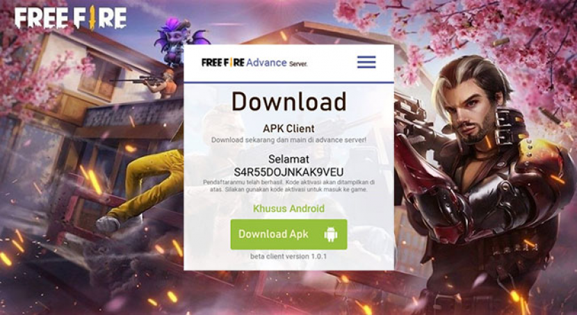 Free fire advance server 2022