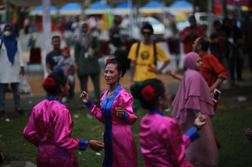 Joget Dangkung (dok: Dinas Kominfo Tanjungpinang)