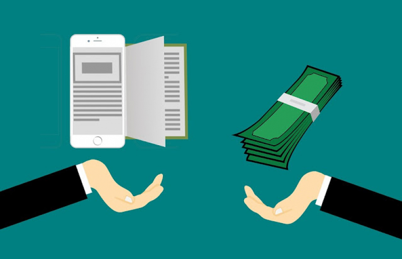 Aplikasi menulis novel yang bisa menghasilkan uang (foto: pixabay)