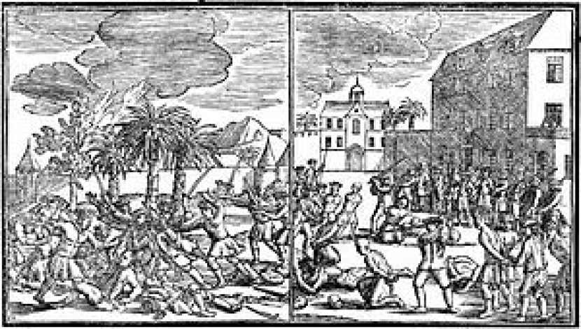 Pembantaian 10 ribu etnis china di Batavia oleh tentara Belanda dikenal sebagai peristiwa Geger Pecinan.
