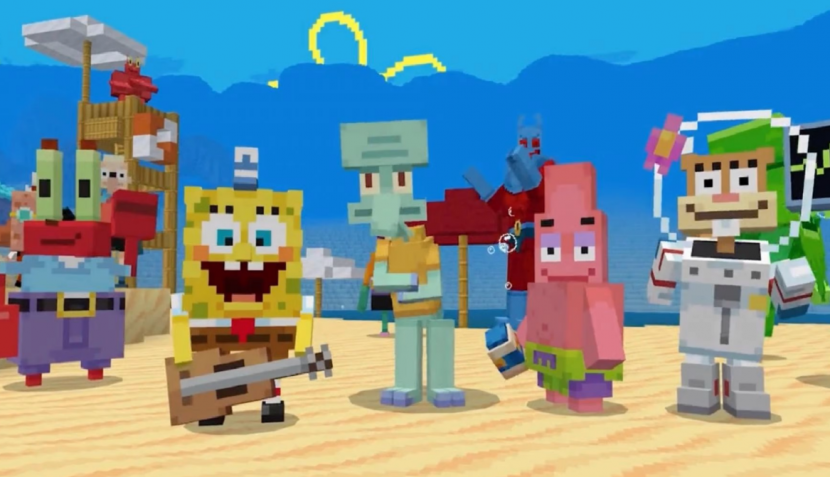 Minecraft Spongebob DLC. Foto: Sportskeeda