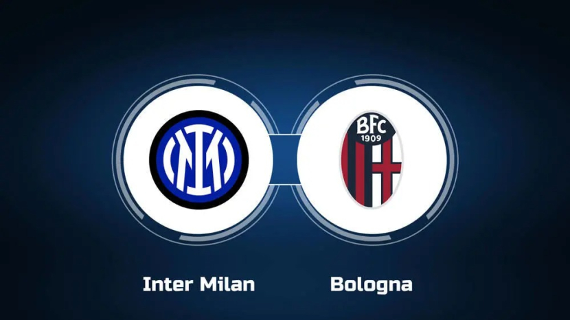 Logo Inter Milan (kiri), Bologna (kanan). Foto: usatoday.com.