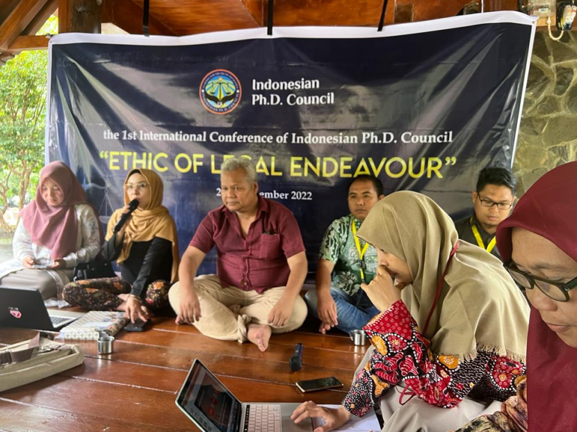 Dewan Doktor Hukum Indonesia menggelar Konferensi Internasionaldi Desa Lingsar, Lombok, Nusa Tenggara Barat (NTB)  21 sampai 23 Desember 2022. Foto : dok