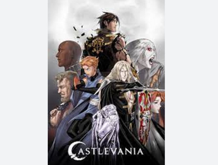 Foto: Poster Anime Castlevania yang tayang di Netflix.