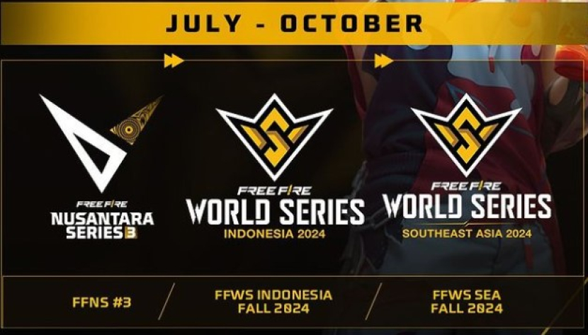Roadmap Juli – Oktober (Sumber: Instagram @ff.esports.id)