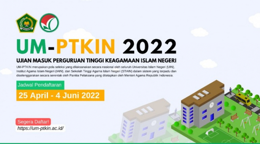 UM-PTKIN 2022 diikuti oleh 59 perguruan tinggi Islam. Foto :pendis kemenag