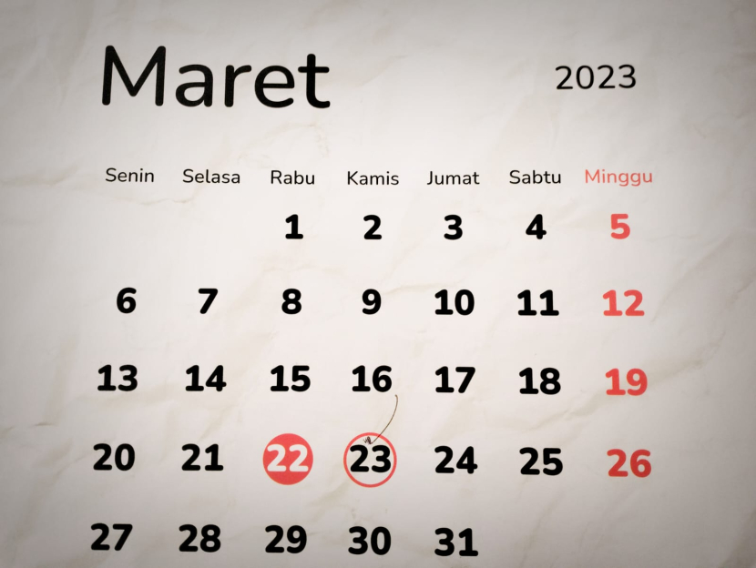 Daftar Tanggal Merah dan Hari Libur Nasional di Maret 2023, Kapan Awal