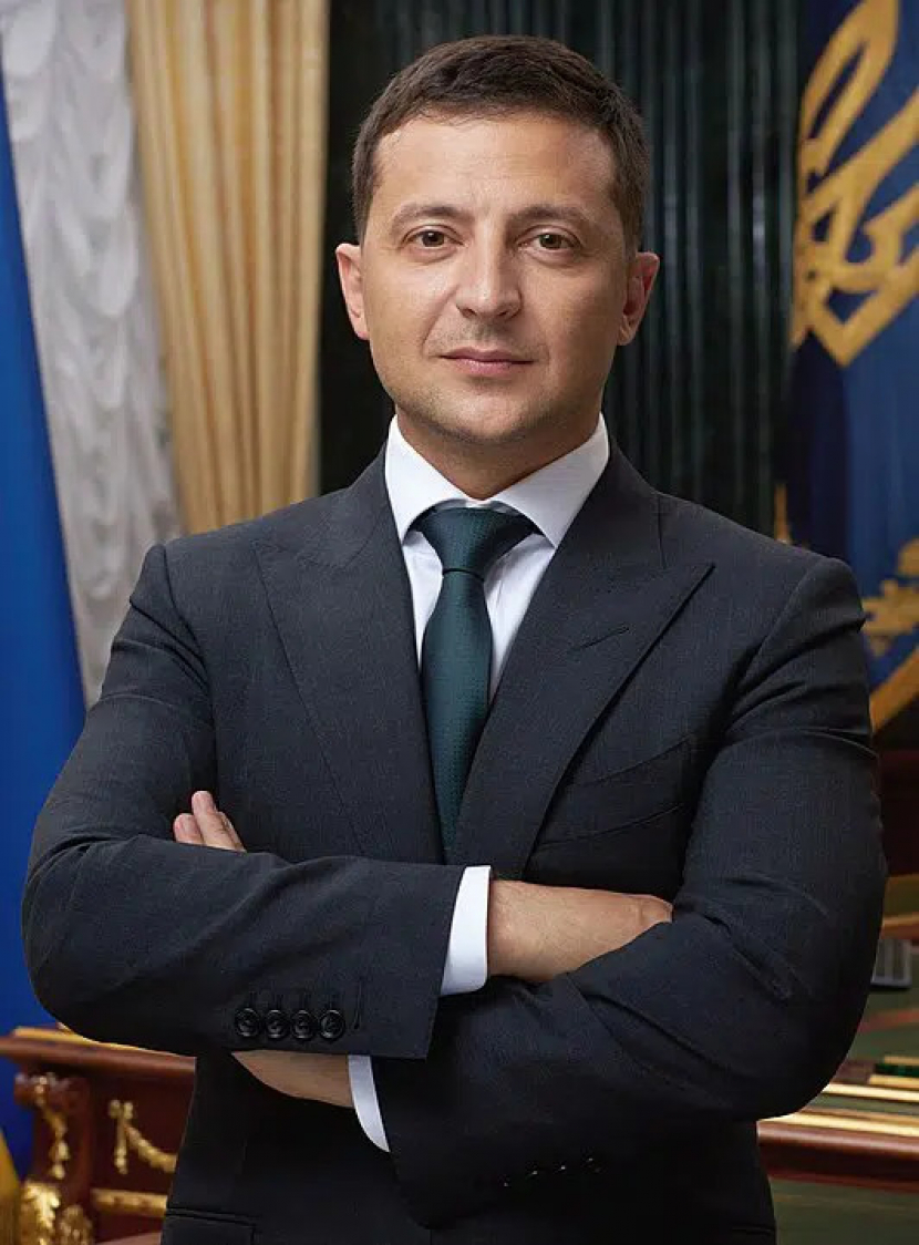 Volodymyr Zelensky (Sumber: Handout)