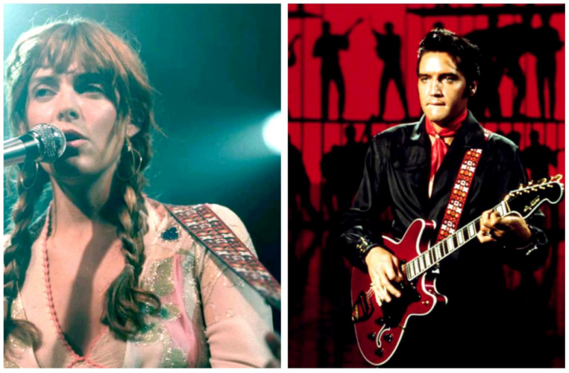 Riley Keough(Amazon Prime Video), Elvis Presley (Michael Ochs Archive)