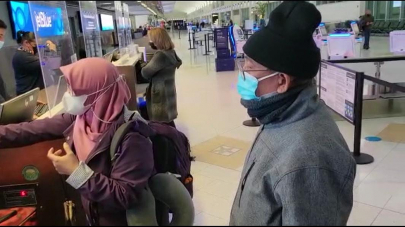 Suasana Bandara Regional South West (RSW) Florida sebelum berangkat ke New York. Foto : Dok Maya