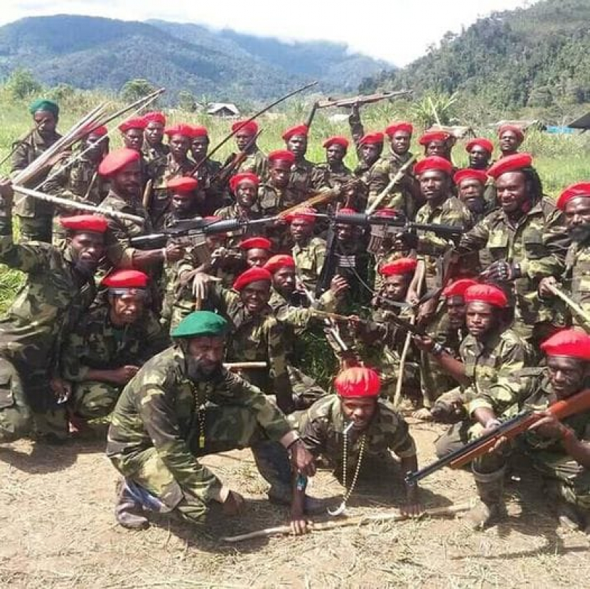 Pasukan Separatis Teroris Papua (KSTP) Kodap III Ndugama menyerang Satgas Muara dan Pesisir (Mupe) Korps Marinir TNI AL di Pos Quary Bawah, Distrik Kenyam, Kabupaten Nduga, Provinsi Papua, Sabtu (26/3/2022)