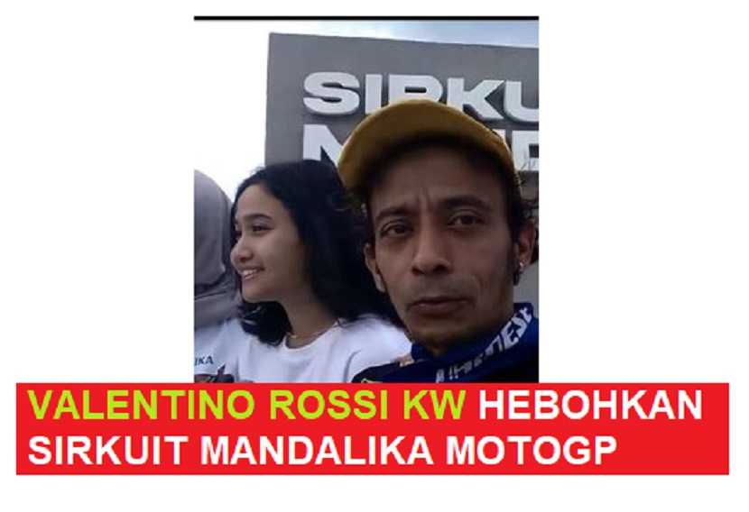 Valentino Rossi KW Bikin Heboh Balapan MotoGP Mandalika. Foto: tangkapan layar,