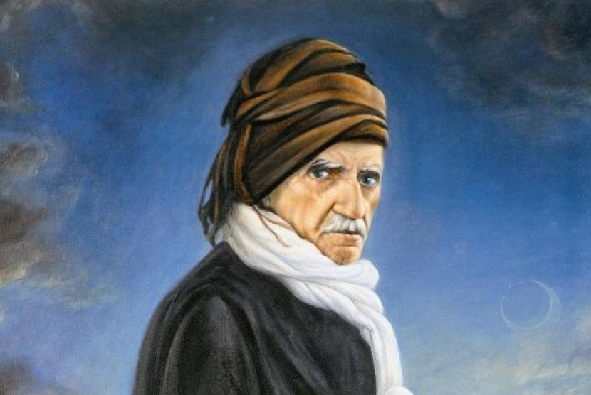 Ilustrasi potret Said Nursi. (Foto: timeshofumma.com)