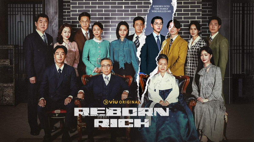 Drama Reborn Rich menceritakan kisah pertobatan sang pemeran utama Yoon Hyun-woo dan Jin Do-jun. Foto: Viu