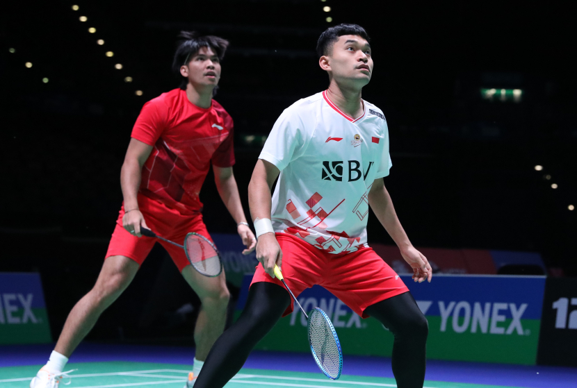 Pasangan ganda putra Indonesia, Leo Rolly Carnando/Daniel Marthin akan melawan Juara Dunia 2022 dari Malaysia, Aaron Chia/Soh Wooi Yik di babak pertama All England 2023.