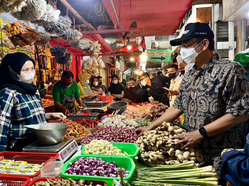 Pantauan harga sembako termasuk Minyak Goreng/Humas Pemkot Bandung