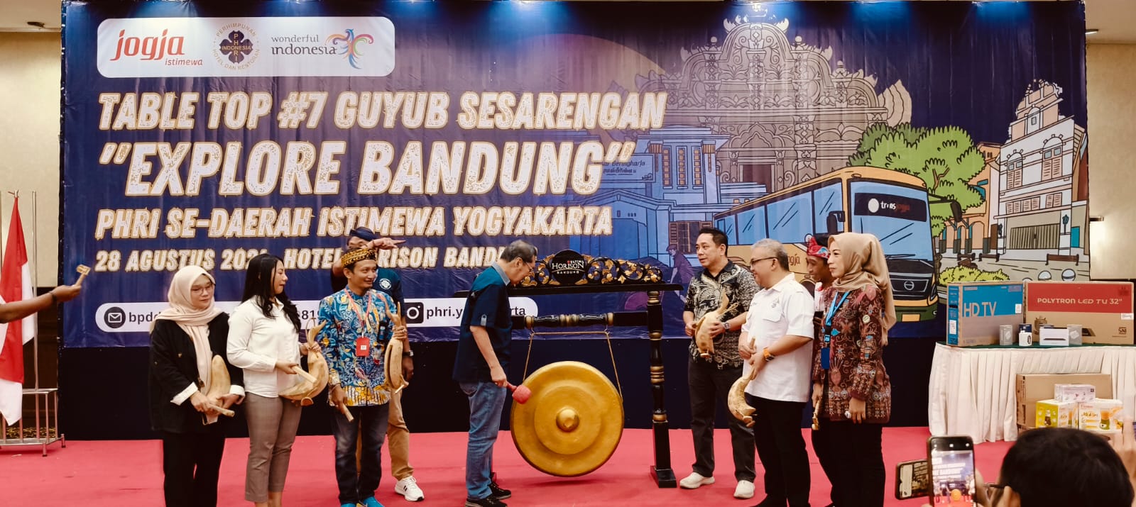 Gencar Lakukan Promosi: PHRI DIY Gelar Table-Top ke-7 di Bandung