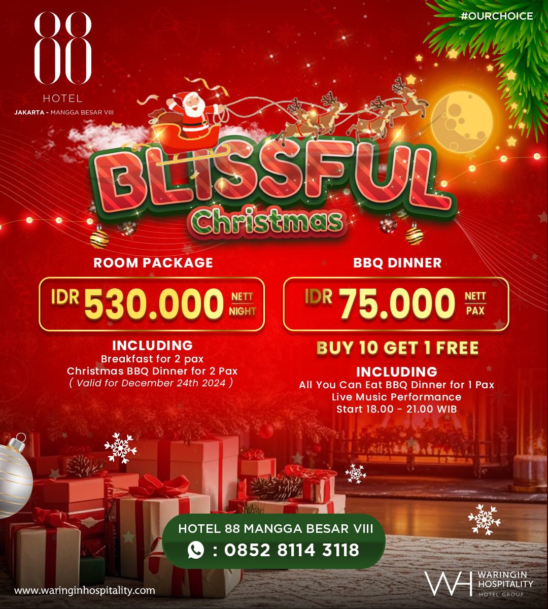 Celebrate Christmas and New Year with Special Offers