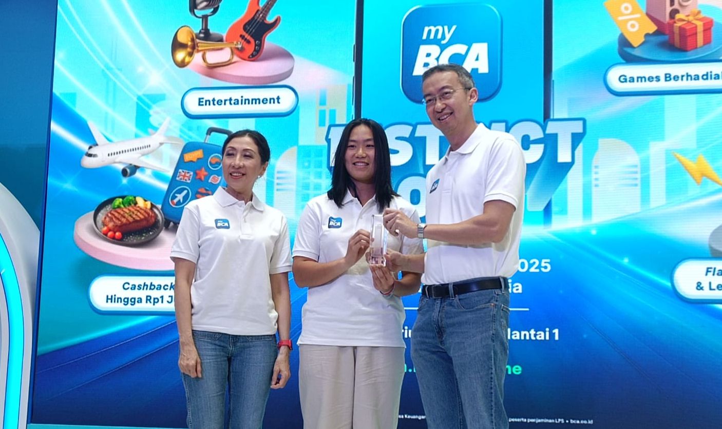 Janice Tjen di acara MyBCA