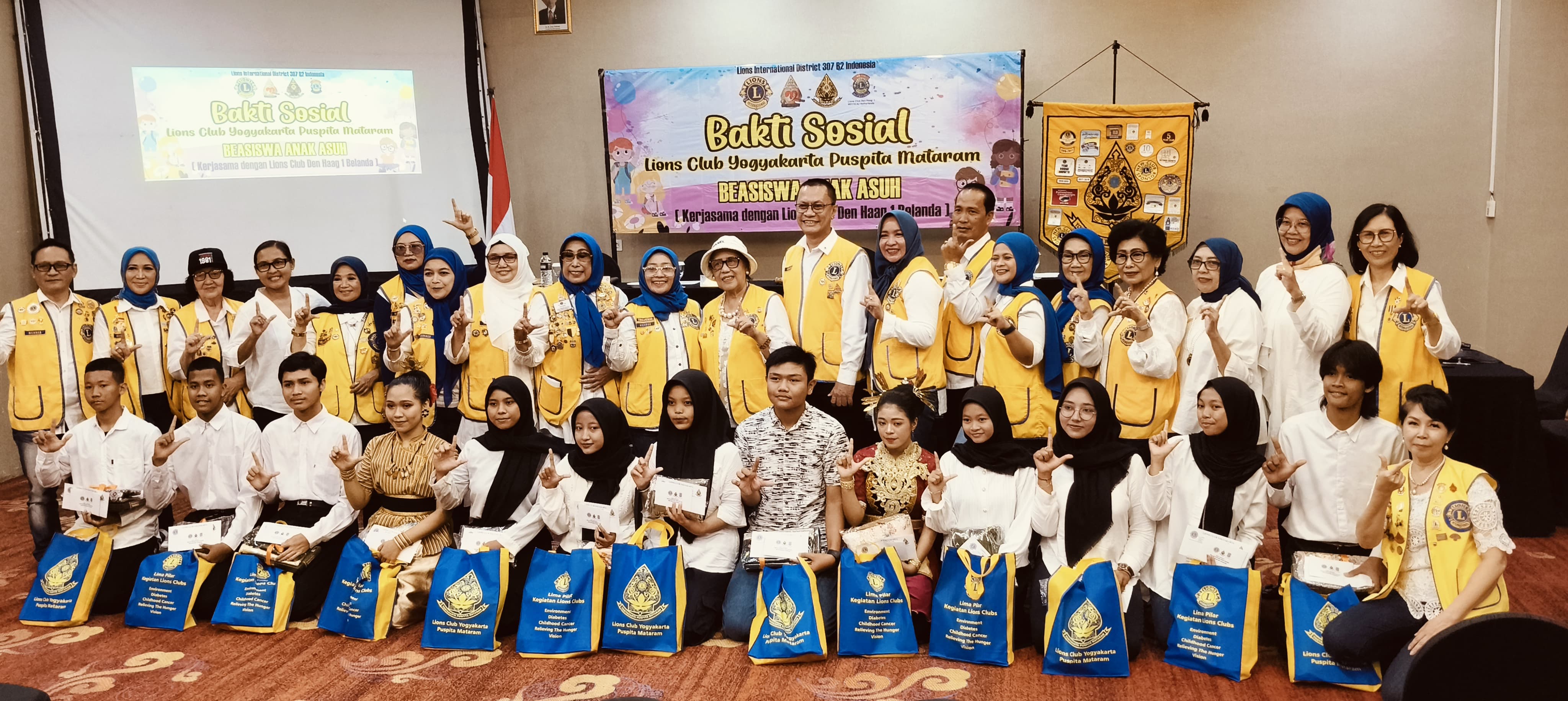 Lions Club Yogyakarta Puspita Mataram's Social Contribution to Education in Yogyakarta