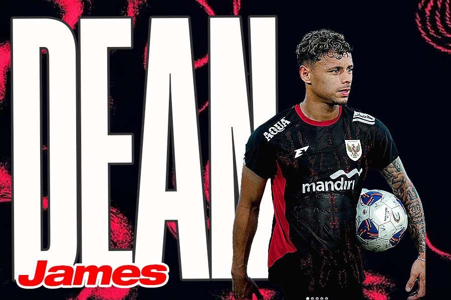Pemain Timnas Indonesia, Dean James. (Grafis: Deni Sulaeman/Skor.id)