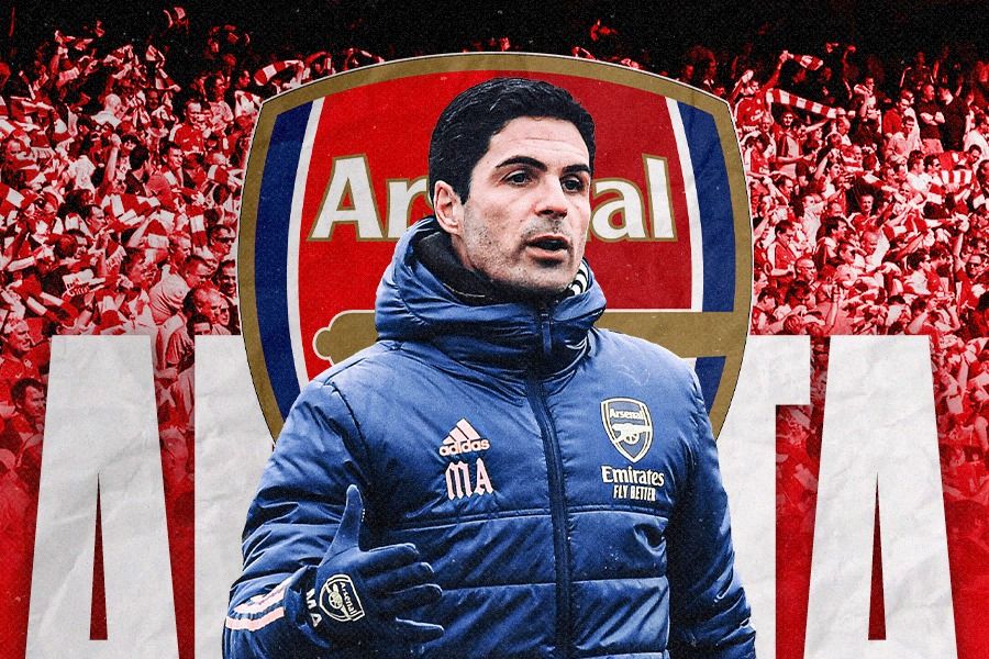 Pelatih Arsenal, Mikel Arteta. (Dede Sopatal Mauladi/Skor.id).