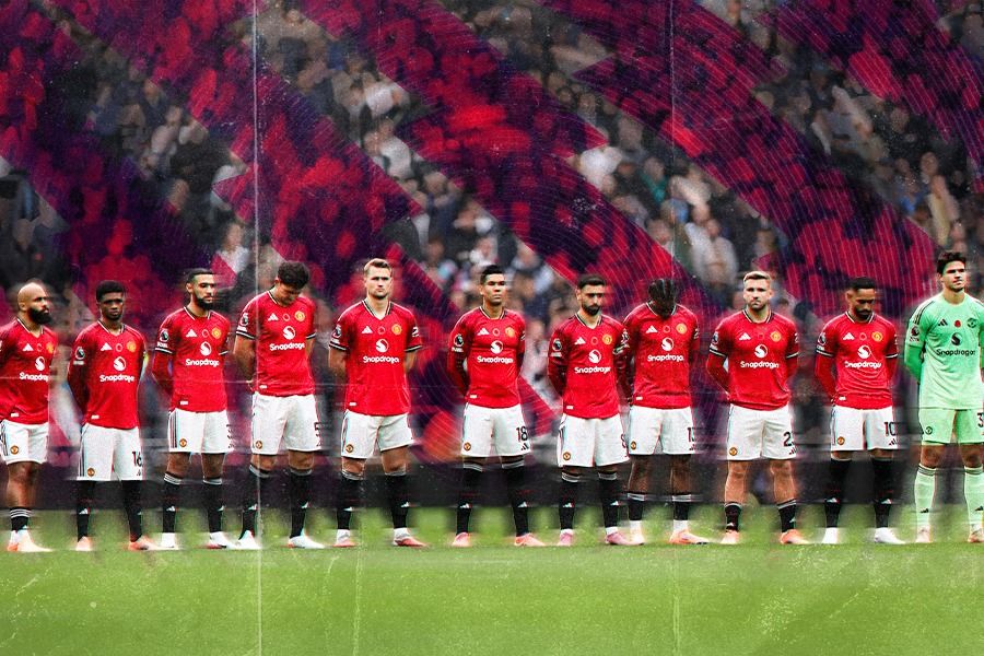 Skuad Manchester United era Ruben Amorim di musim 2025-2026. (Grafis: Kevin Bagus Prinusa/Skor.id).