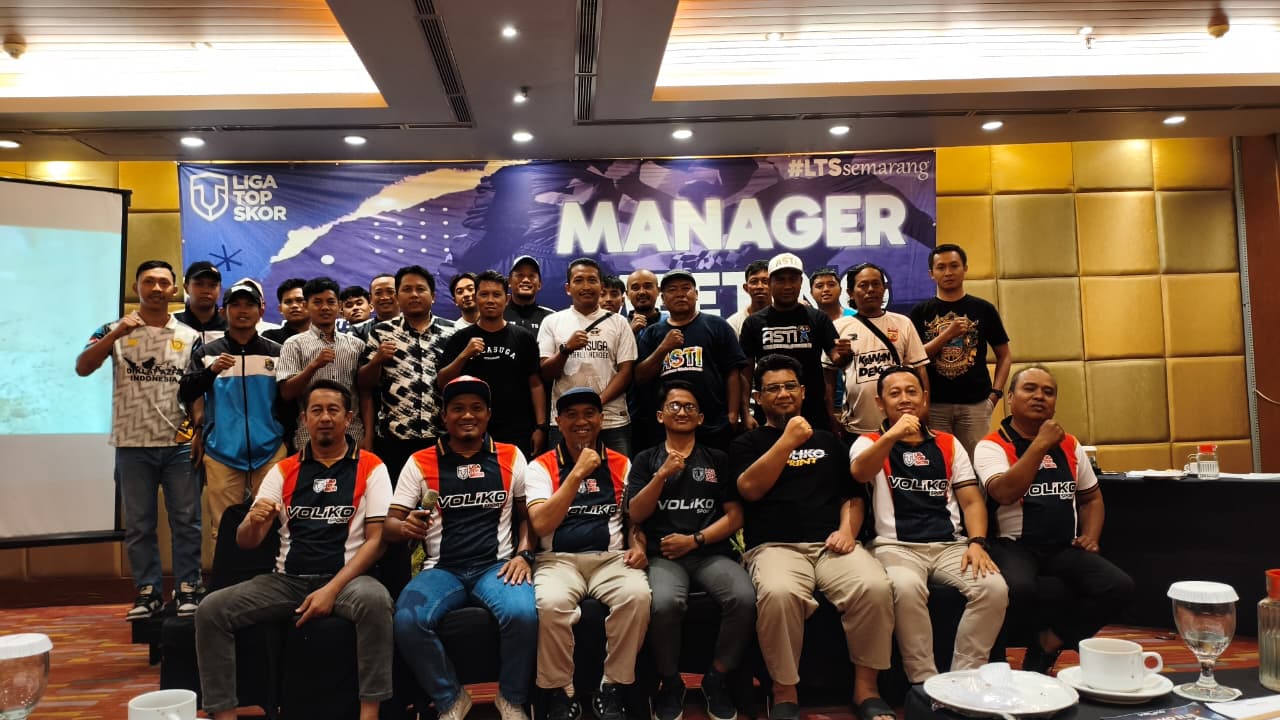 Pertemuan teknik yang diikuti seluruh tim peserta Liga TopSkor Semarang 2026 