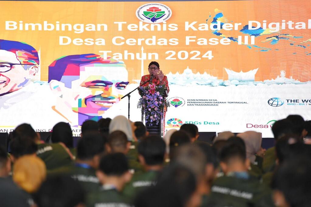 Mendes PDTT Inovasi Kader Digital Bakal Percepat Pembangunan Desa