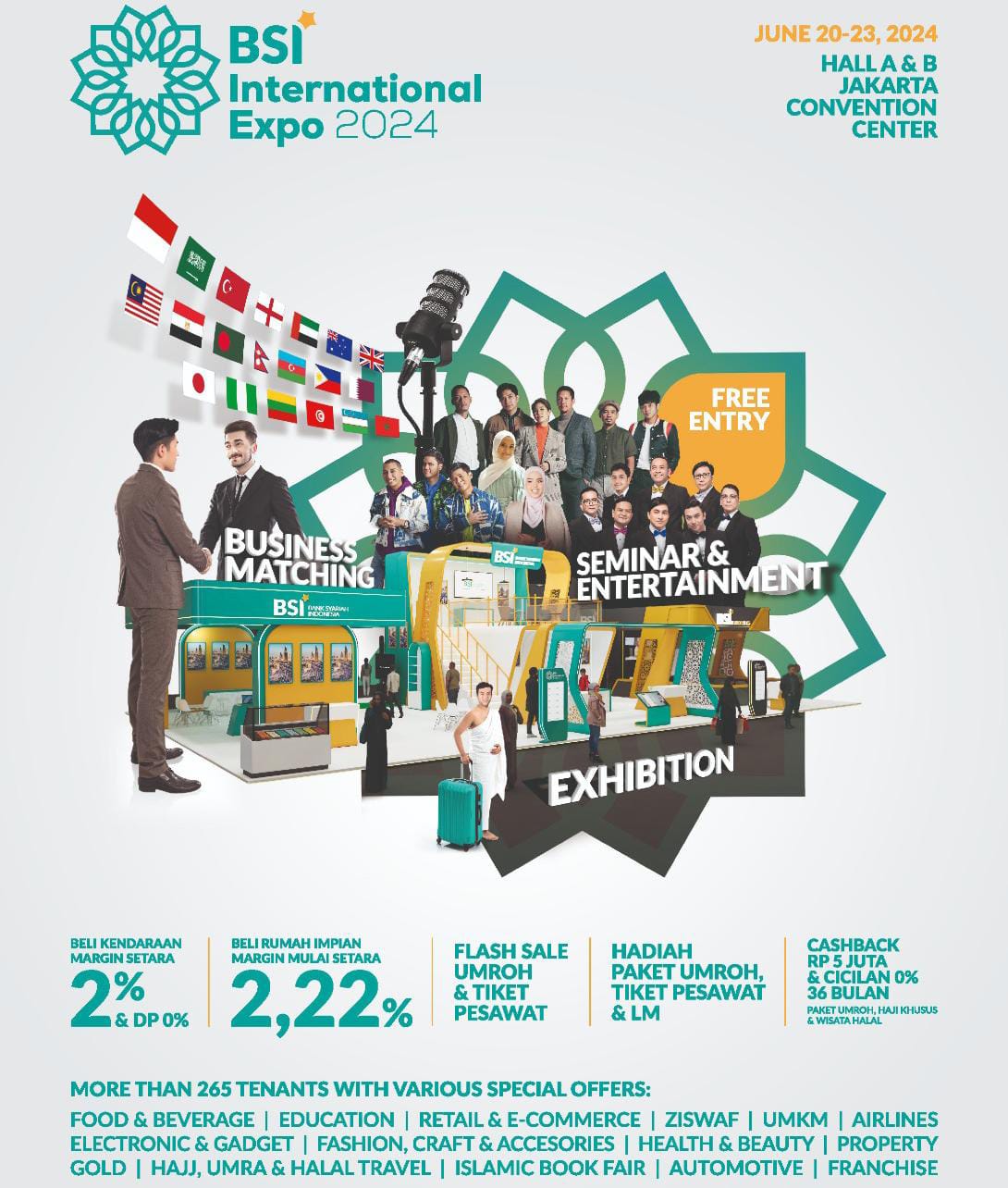 Maliq & Dessential, RAN hingga Hanan Attaki akan Ramaikan BSI International Expo 2024