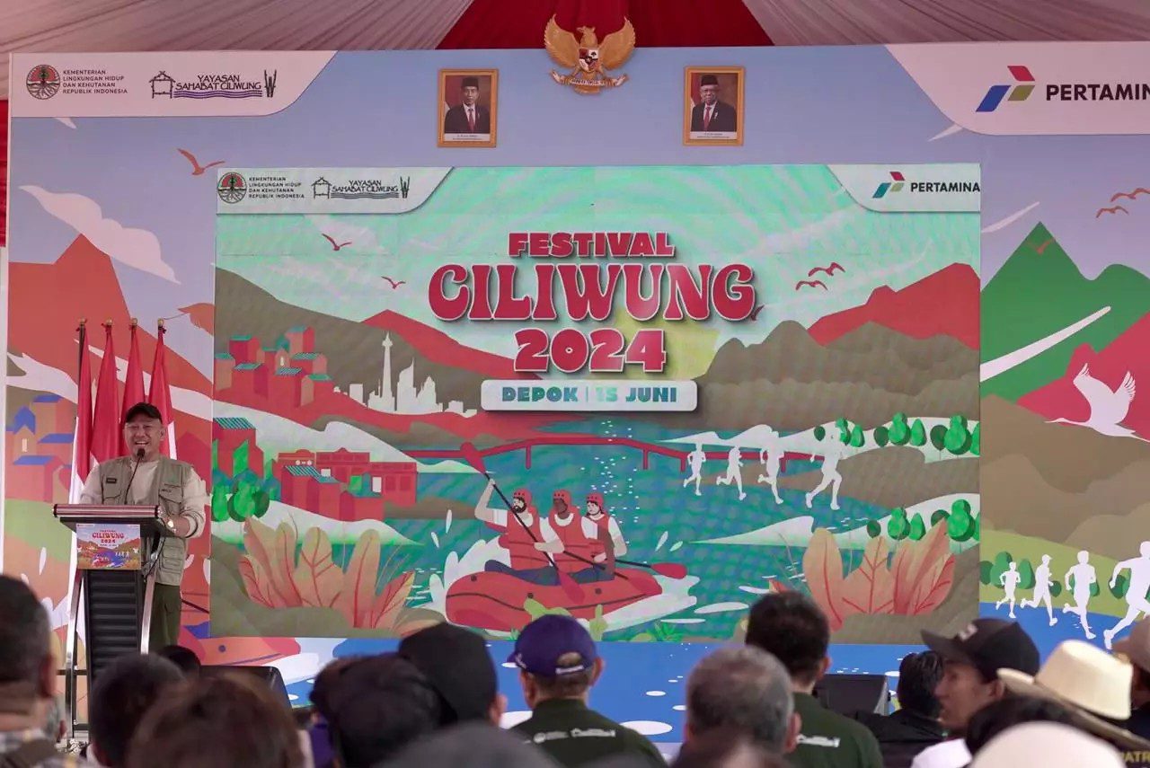 KLHK Gelar Festival Ciliwung 2024,Bukti Kita Berkolaborasi