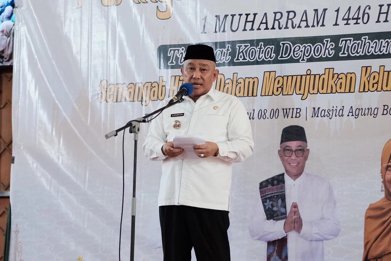 Pemkot Depok Gelar Santunan 126 Anak Yatim dan Peringatan Tahun Baru Islam 1 Muharram 1446 H