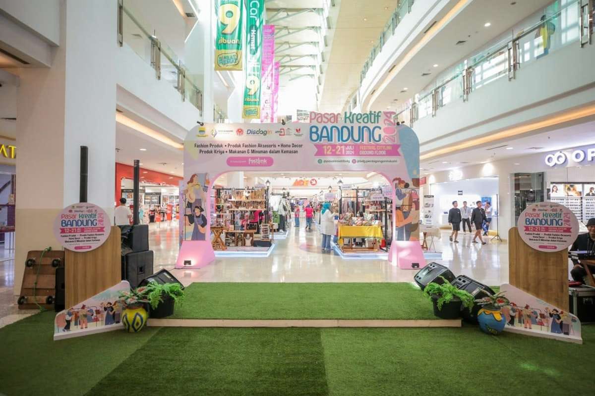 Omzet Pasar Kreatif Bandung 2024 Berhasil Tembus angka Rp8,7 miliar
