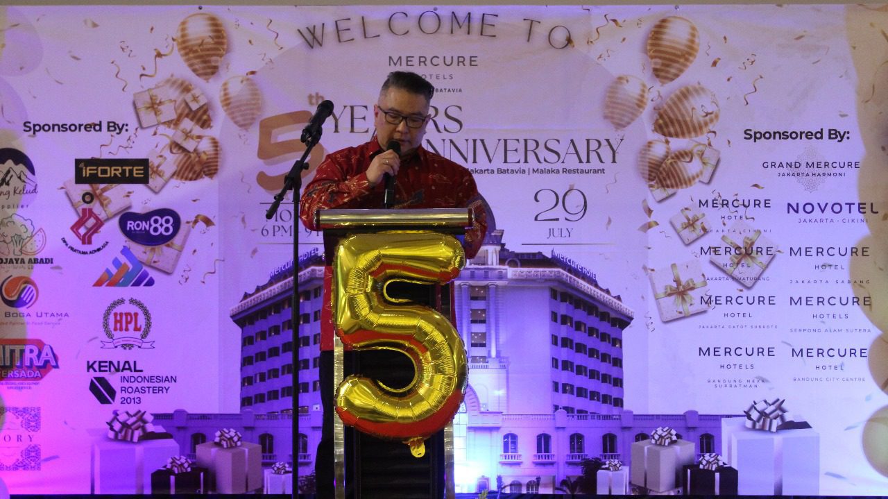 5 Tahun Hari Jadi Mercure Jakarta Batavia Yang Meriah