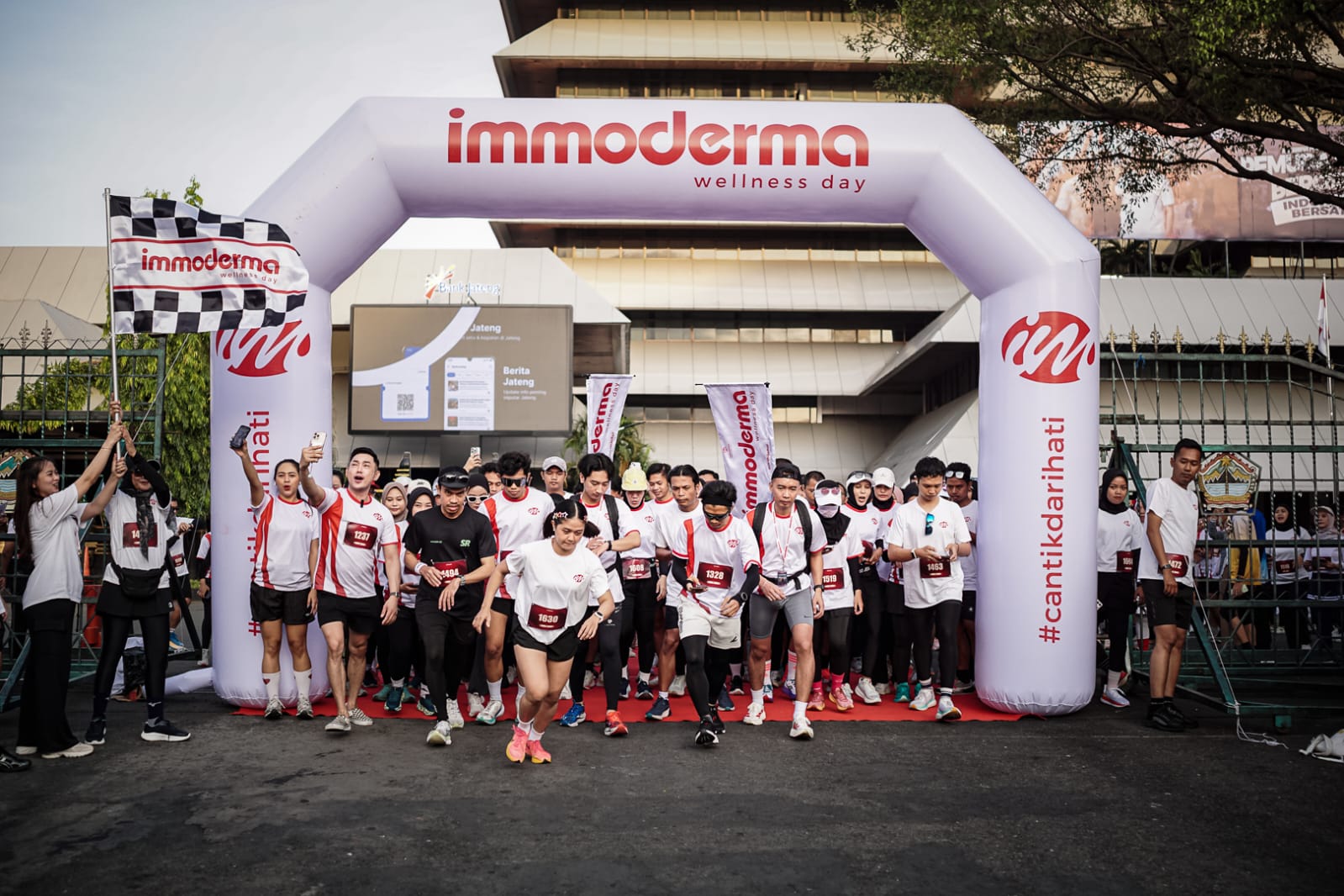 Fun Run 5K pada Immoderma Wellness Day di Semarang, 26 Oktober 2025. (Istimewa)