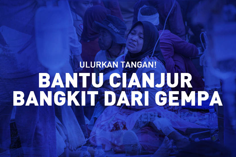 Korban gempa Cianjur membutuhkan uluran tangan.