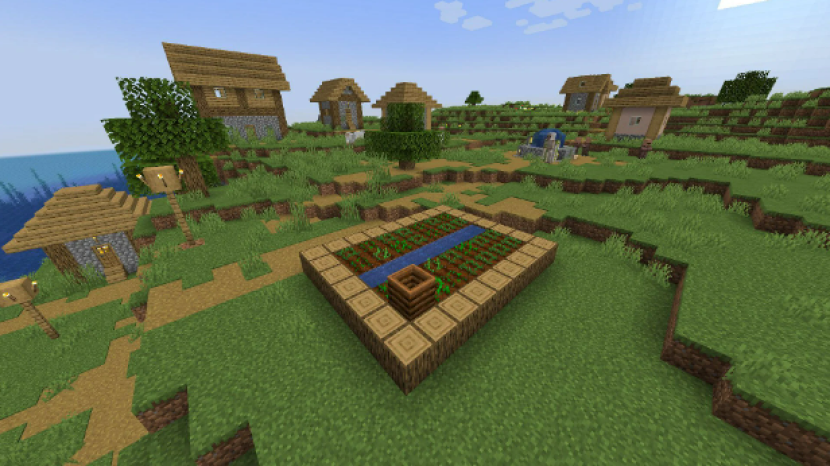 Minecraft Seed. Plain Village. Foto: Mojang