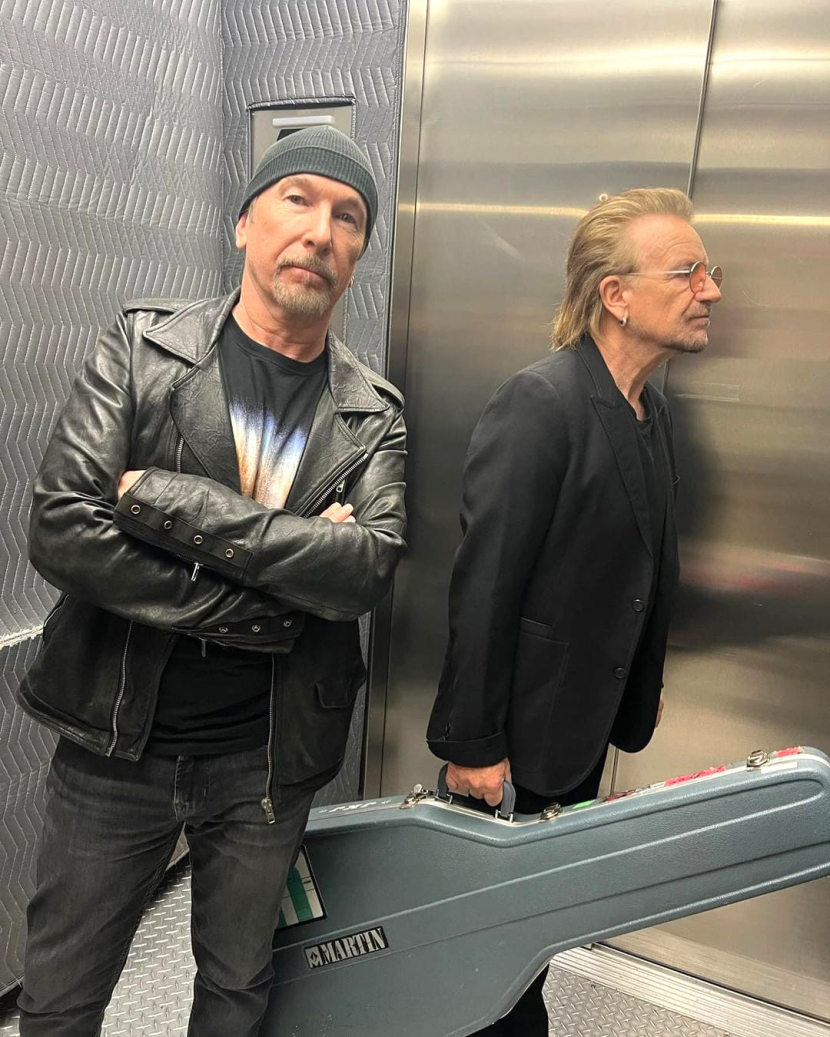 IG/u2/The Edge dan Bono