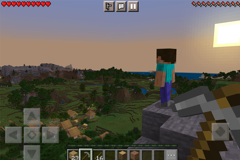 Screenshot Minecraft 1 19 50 dari Mojang Studios.