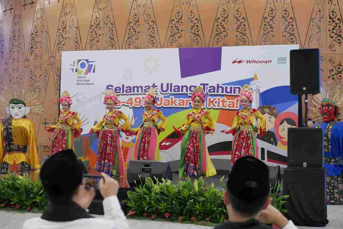 Ramaikan HUT ke-497 Jakarta, KCIC Hadirkan Berbagai Keseruan di Stasiun Halim