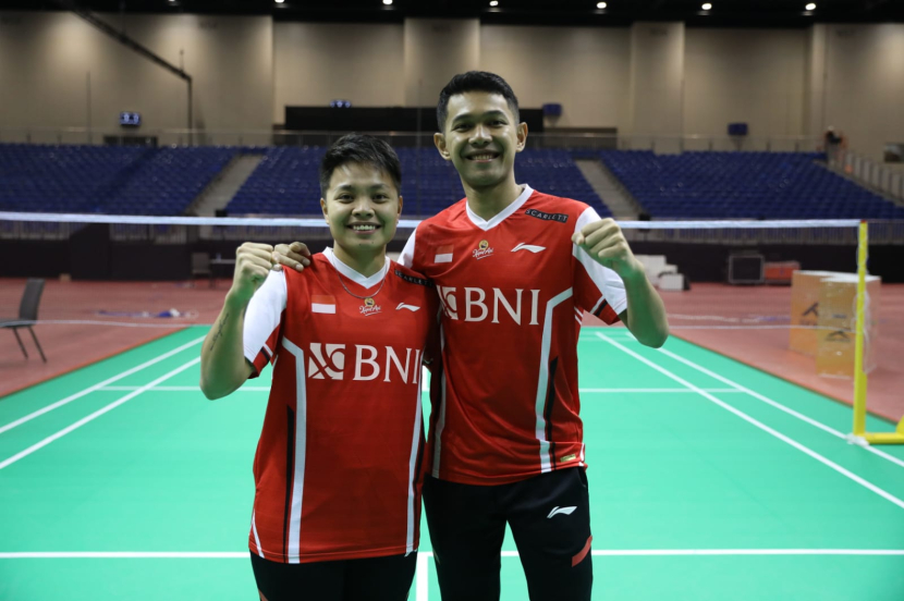 PBSI menunjuk Fajar Alfian dan Apriyani Rahayu menjadi ketua tim Kejuaraan Beregu Campuran Asia (BATC) 2023.