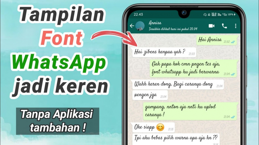 Cara Mengubah Huruf Di Whatsapp Tanpa Aplikasi 4055