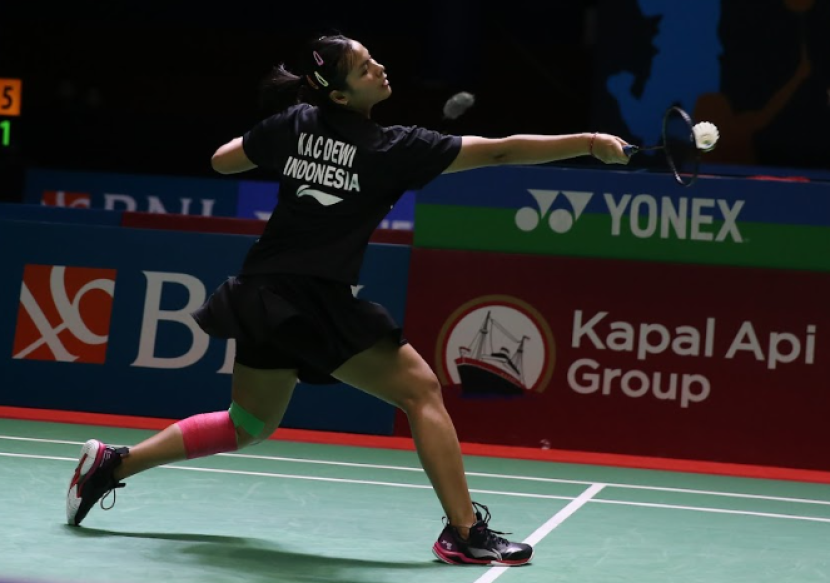 Indonesia memastikan satu tempat di final tunggal putri Indonesia Masters I 2023. Setelah dua pemain Indonesia yaitu Komang Ayu Cahaya Dewi dan Ester Nurumi Tri Wardoyo bertemu di semifinal besok.