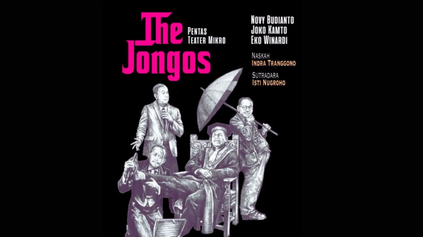 Poster pentas 'The Jongos'.