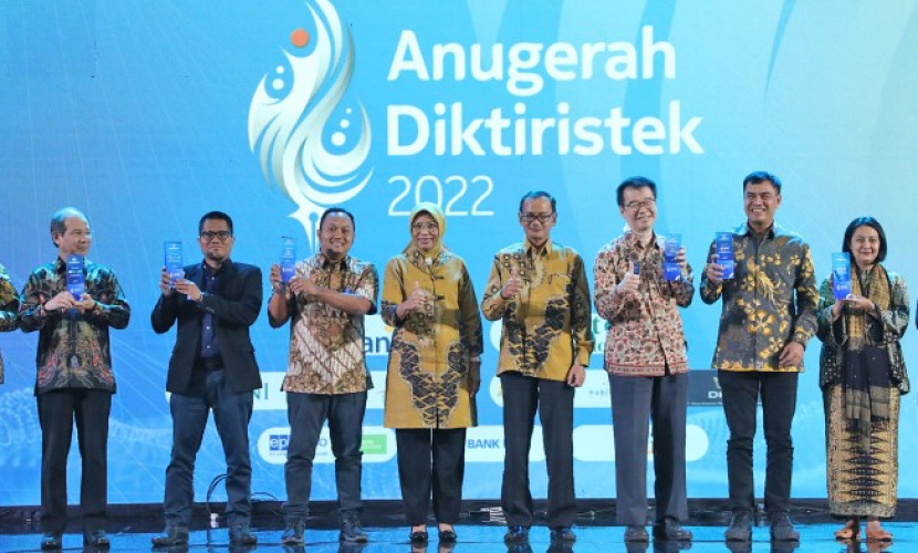 Ditjen Dikti Kemendikbudristek menggelar Anugerah Diktiristek 2022. Foto : diktiristek