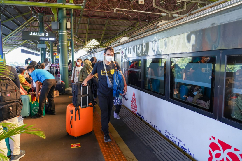 Penumpang kereta api di masa liburan Idul Adha 2022 lalu. (Foto: Humas KAI)