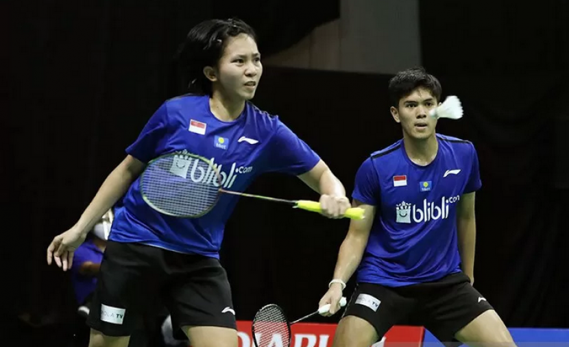 Adnan Maulana/Mychelle Chrystine Bandaso kalah di babak pertama Korea Masters 2022 dari pasangan nonunggulan tuan rumah, Shin Tae Yang/Chang Ye Na.